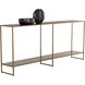 Eiffel 80 X 14 inch Antique Brass Console Table